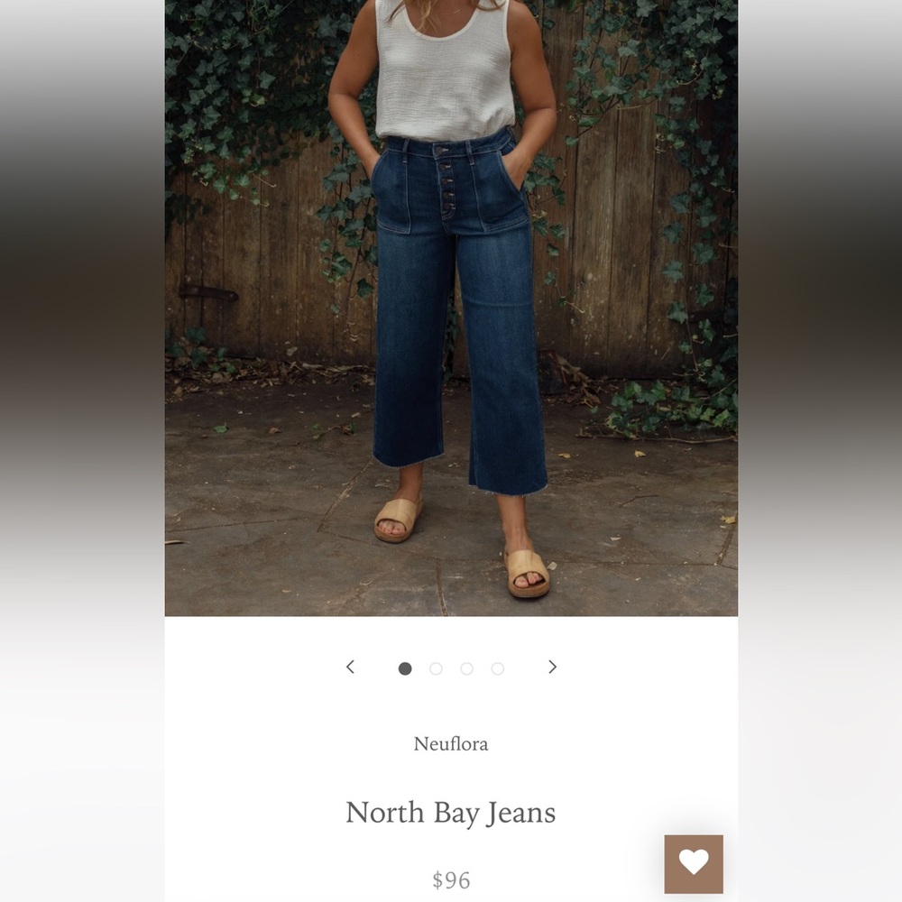 EUC Neuflora North Bay Jeans 29